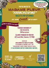Load image into Gallery viewer, Madame Fleur Frenchgiving